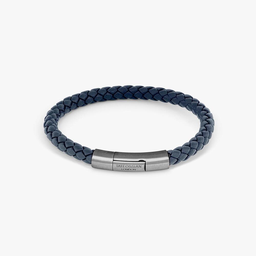 NEW TATEOSSIAN men's charles bracelet in navy